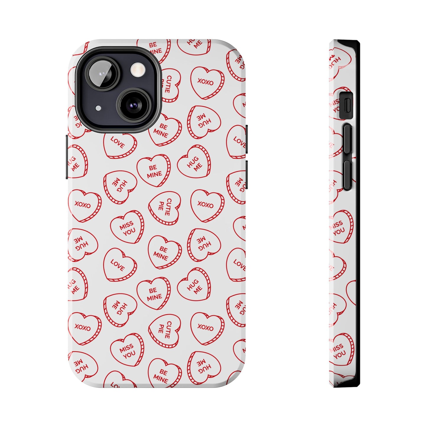 Candy Hearts Tough Phone Cases