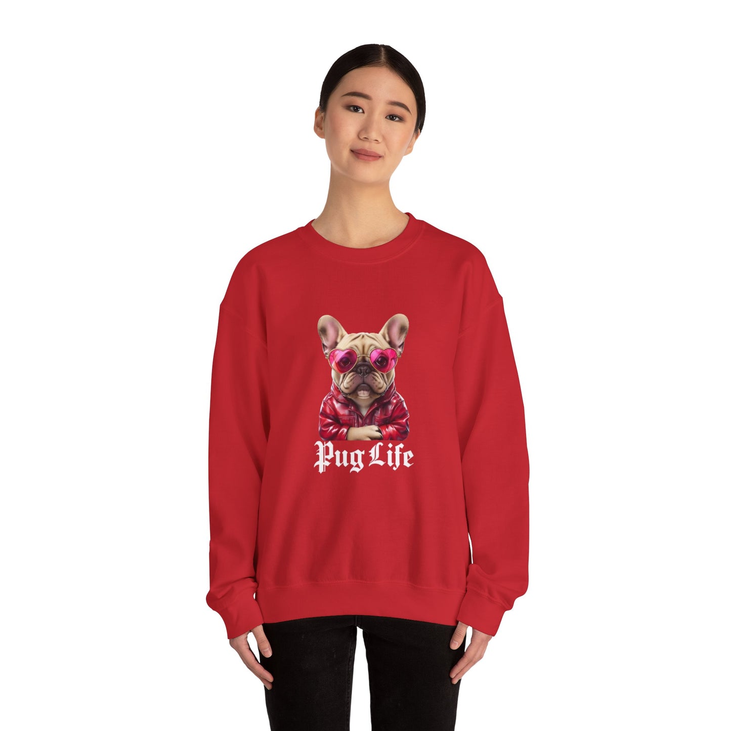 Pug Life Unisex Heavy Blend™ Crewneck Sweatshirt