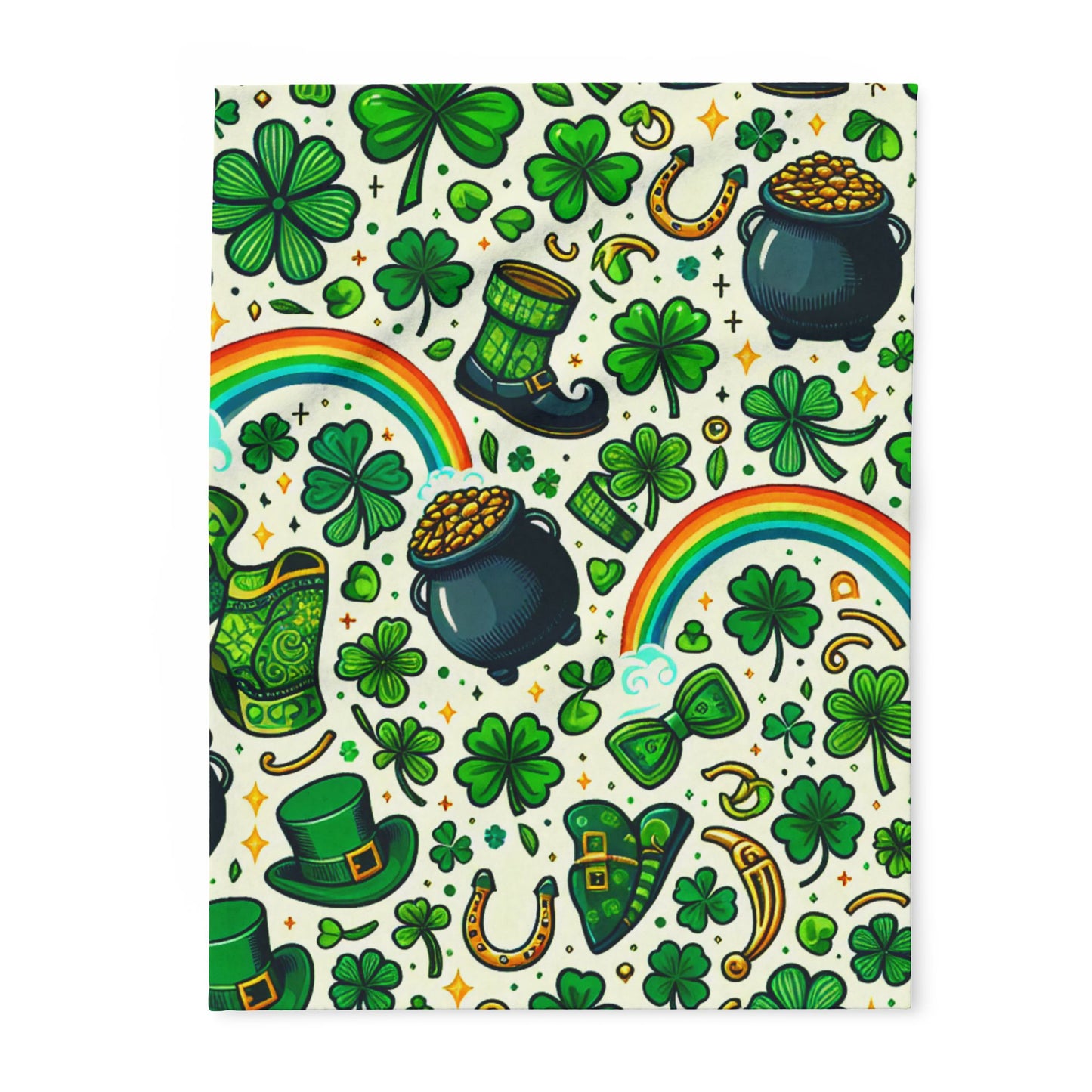 Over the Rainbow Arctic Fleece Blanket