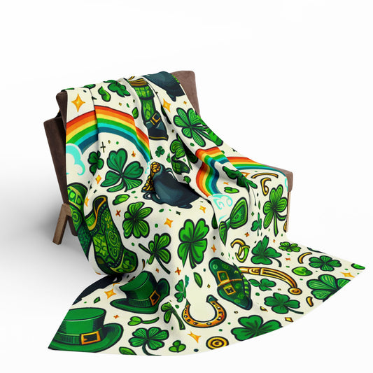 Over the Rainbow Arctic Fleece Blanket