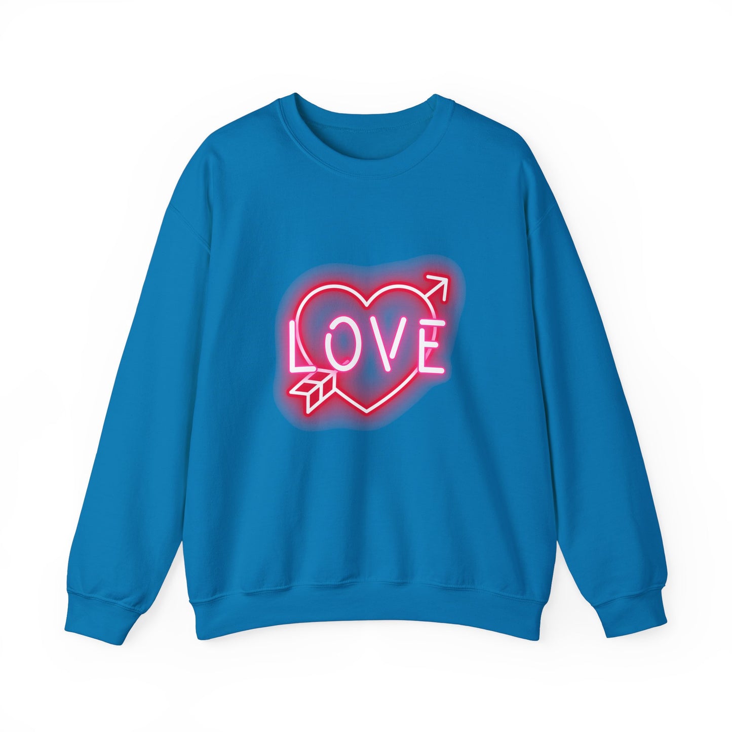 Neon Love Unisex Heavy Blend™ Crewneck Sweatshirt