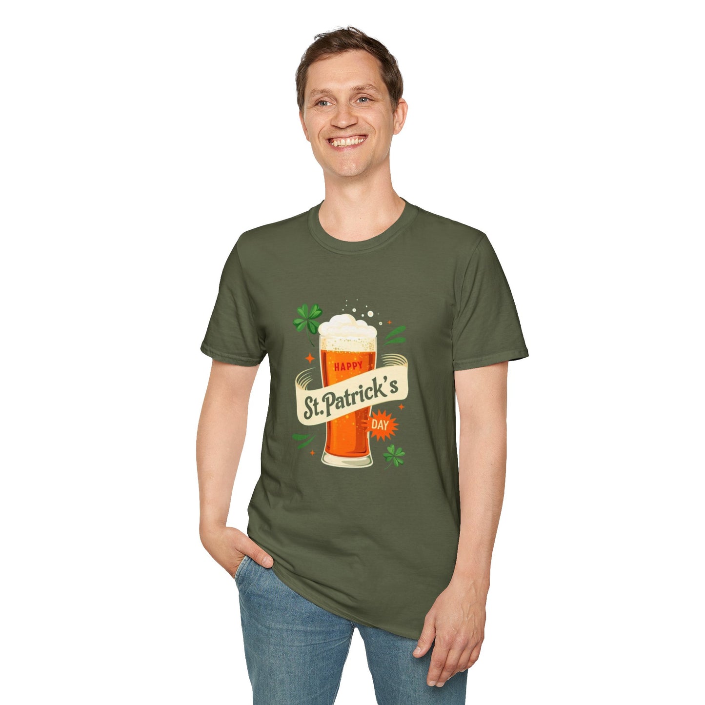 Irish You Were Beer Unisex Softstyle T-Shirt