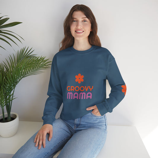 Groovy Mama Heavy Blend™ Crewneck Sweatshirt