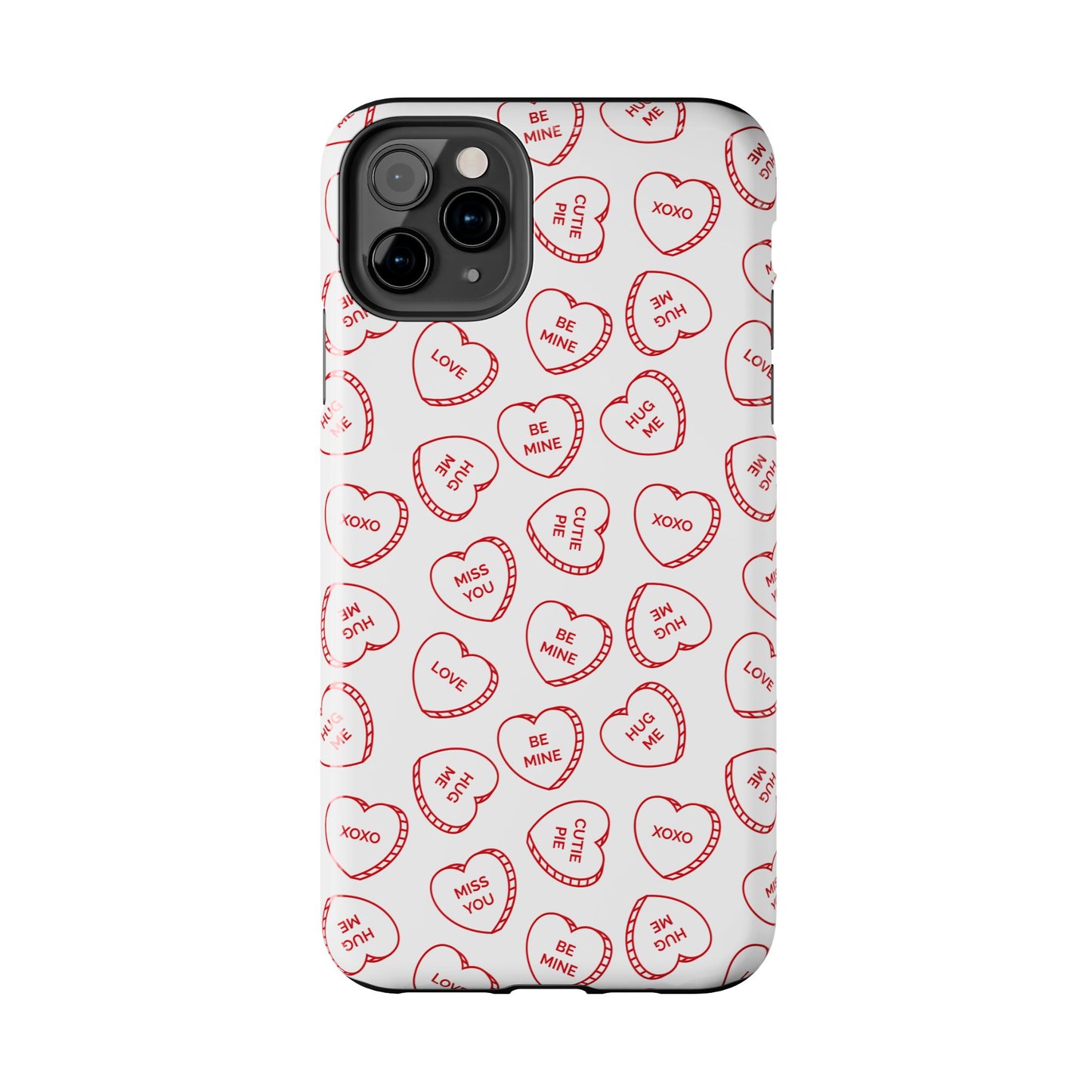 Candy Hearts Tough Phone Cases