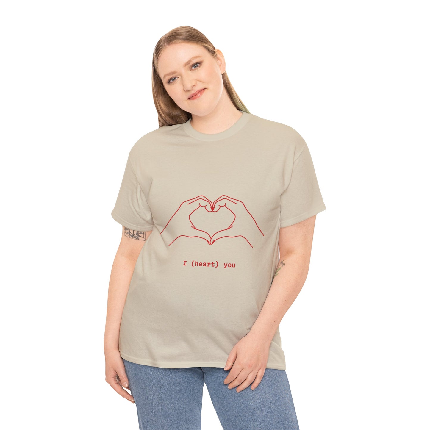 I (heart) You Unisex Heavy Cotton Tee