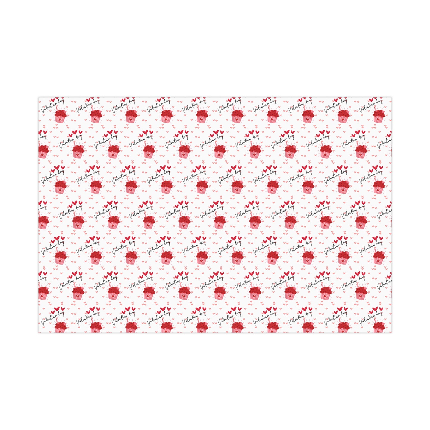 Valentine's Day Sweets Gift Wrap Papers