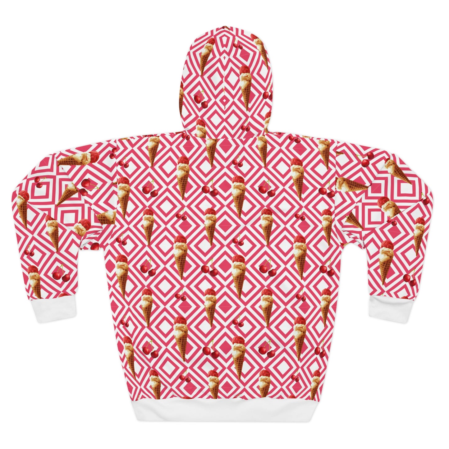 Cherry Bomb Unisex Pullover Hoodie (AOP)