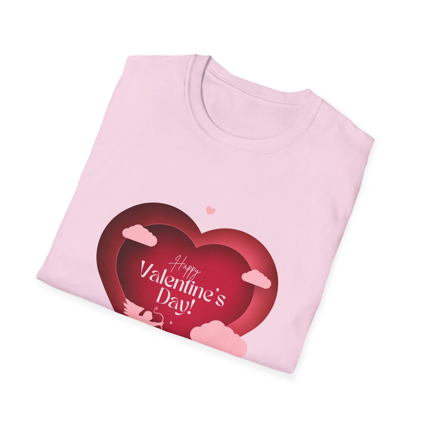 Happy V-Day Unisex Softstyle T-Shirt