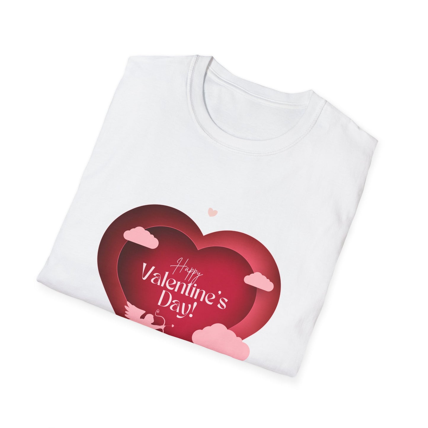 Happy V-Day Unisex Softstyle T-Shirt