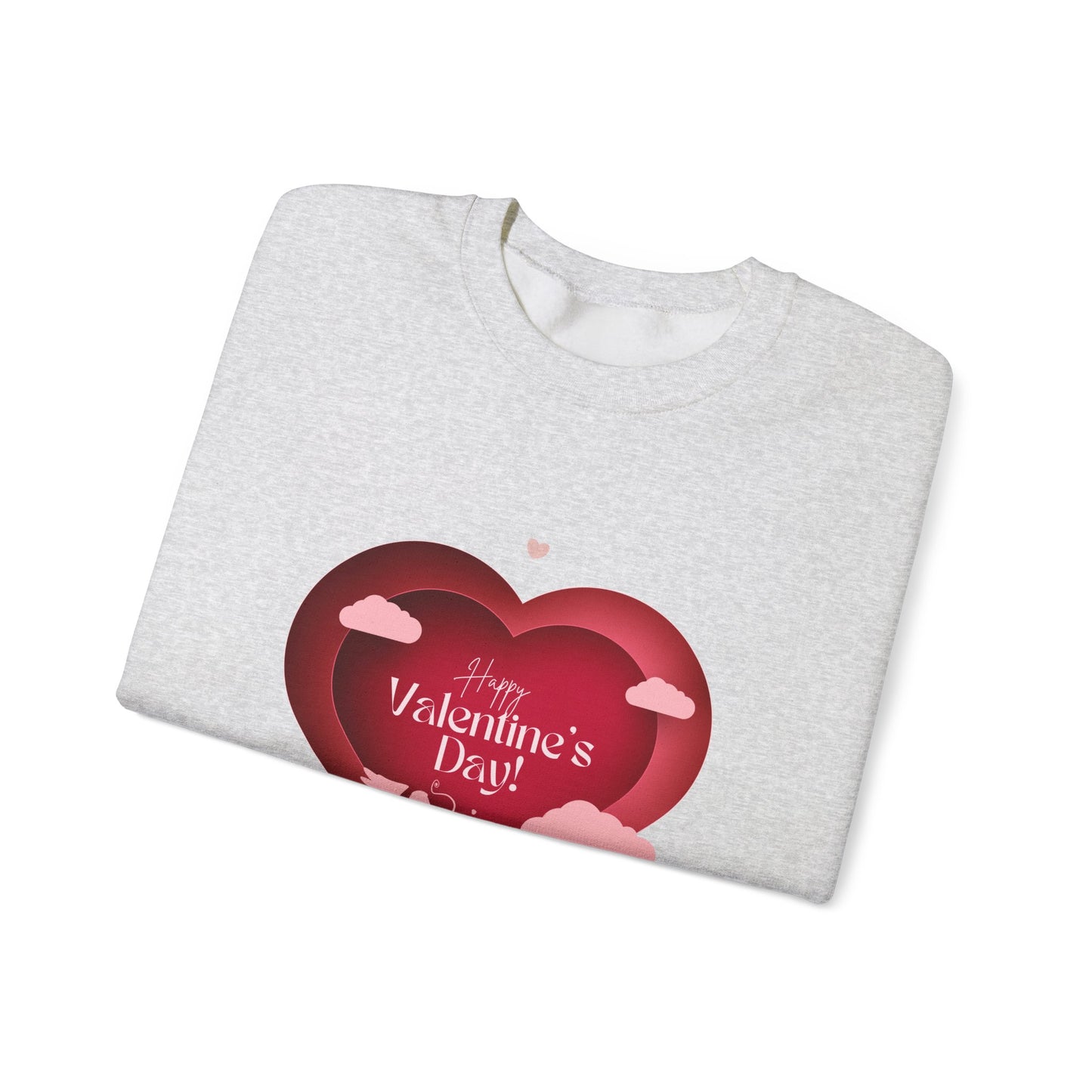 Happy V-Day Unisex Heavy Blend™ Crewneck Sweatshirt