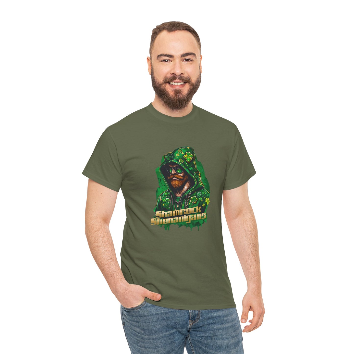 Shamrock Shenanigans Unisex Heavy Cotton Tee