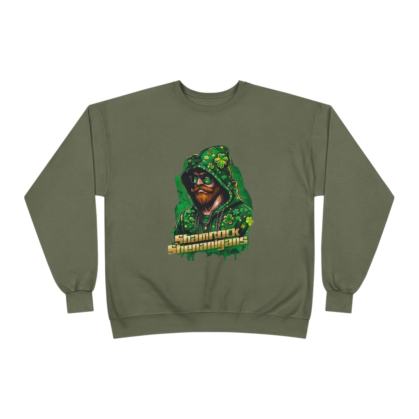 Shamrock Shenanigans Unisex EcoSmart® Crewneck Sweatshirt