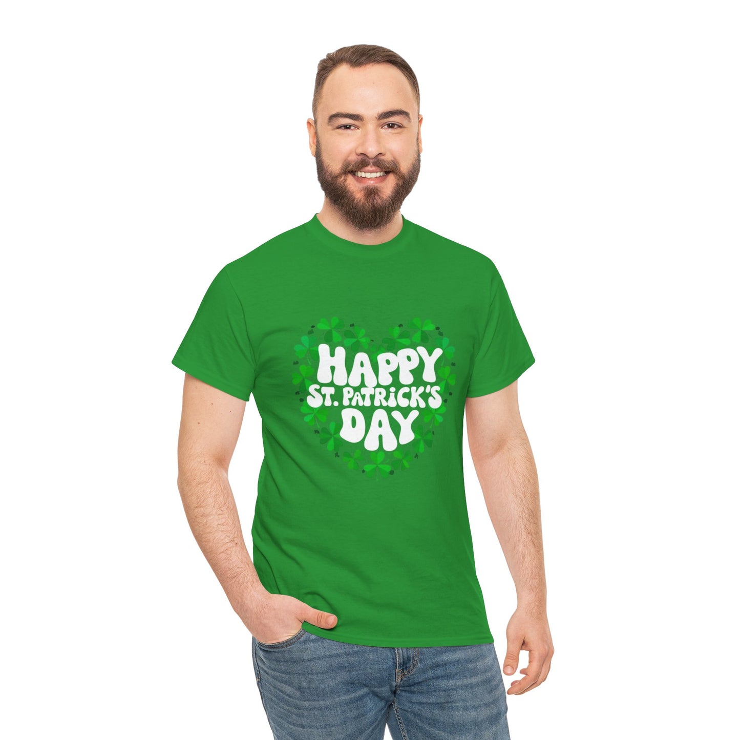 Shamrock Star Unisex Heavy Cotton Tee