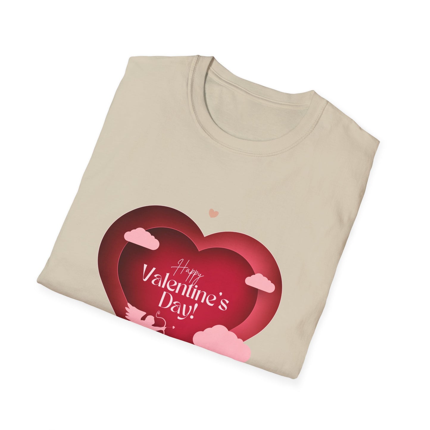 Happy V-Day Unisex Softstyle T-Shirt