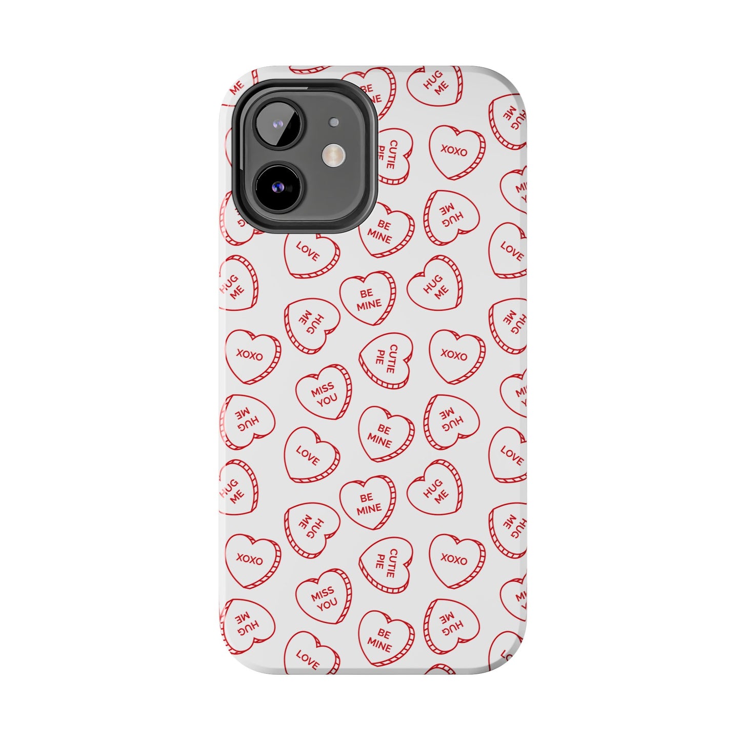 Candy Hearts Tough Phone Cases