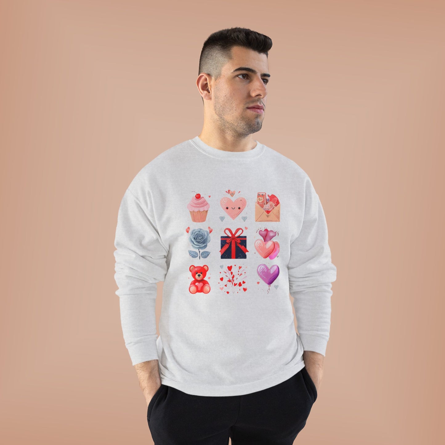 Valentine's Party Unisex EcoSmart® Crewneck Sweatshirt