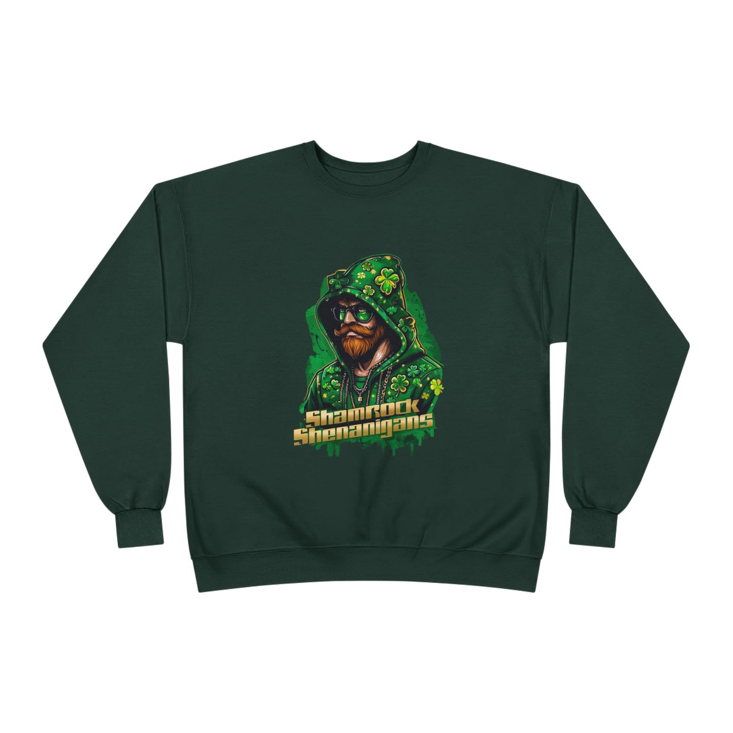 Shamrock Shenanigans Unisex EcoSmart® Crewneck Sweatshirt