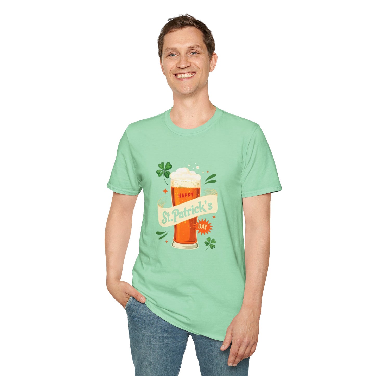 Irish You Were Beer Unisex Softstyle T-Shirt