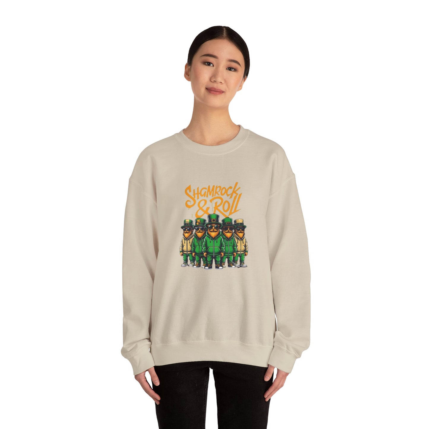 Shamrock & Roll Unisex Heavy Blend™ Crewneck Sweatshirt