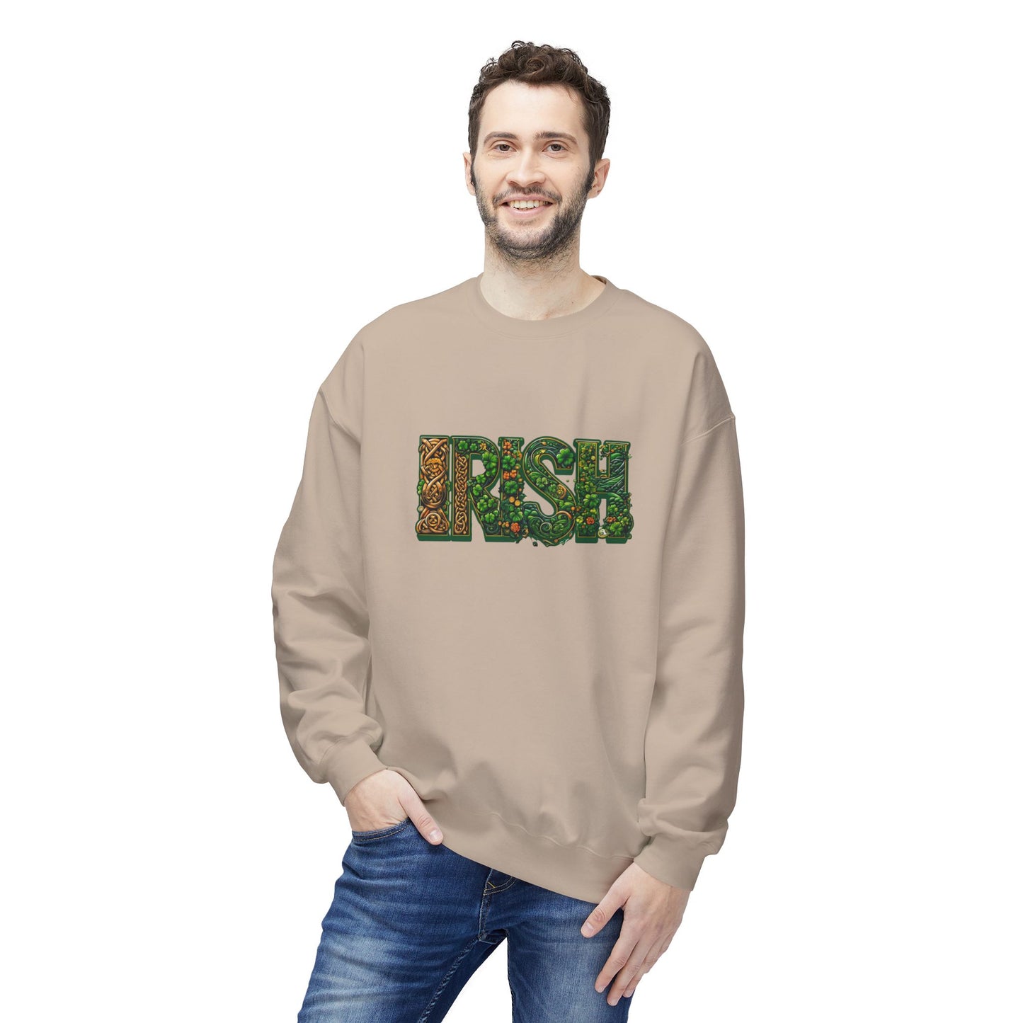 IRISH Unisex Midweight Softstyle Fleece Crewneck Sweatshirt