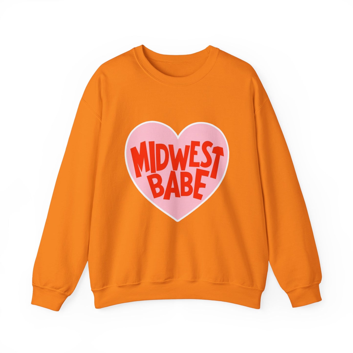 Midwest Babe Unisex Heavy Blend™ Crewneck Sweatshirt