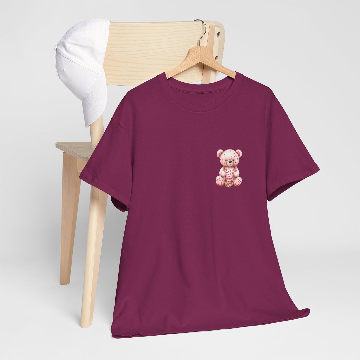 Teddy Bear Picnic (Front & Back Print) Unisex Heavy Cotton Tee