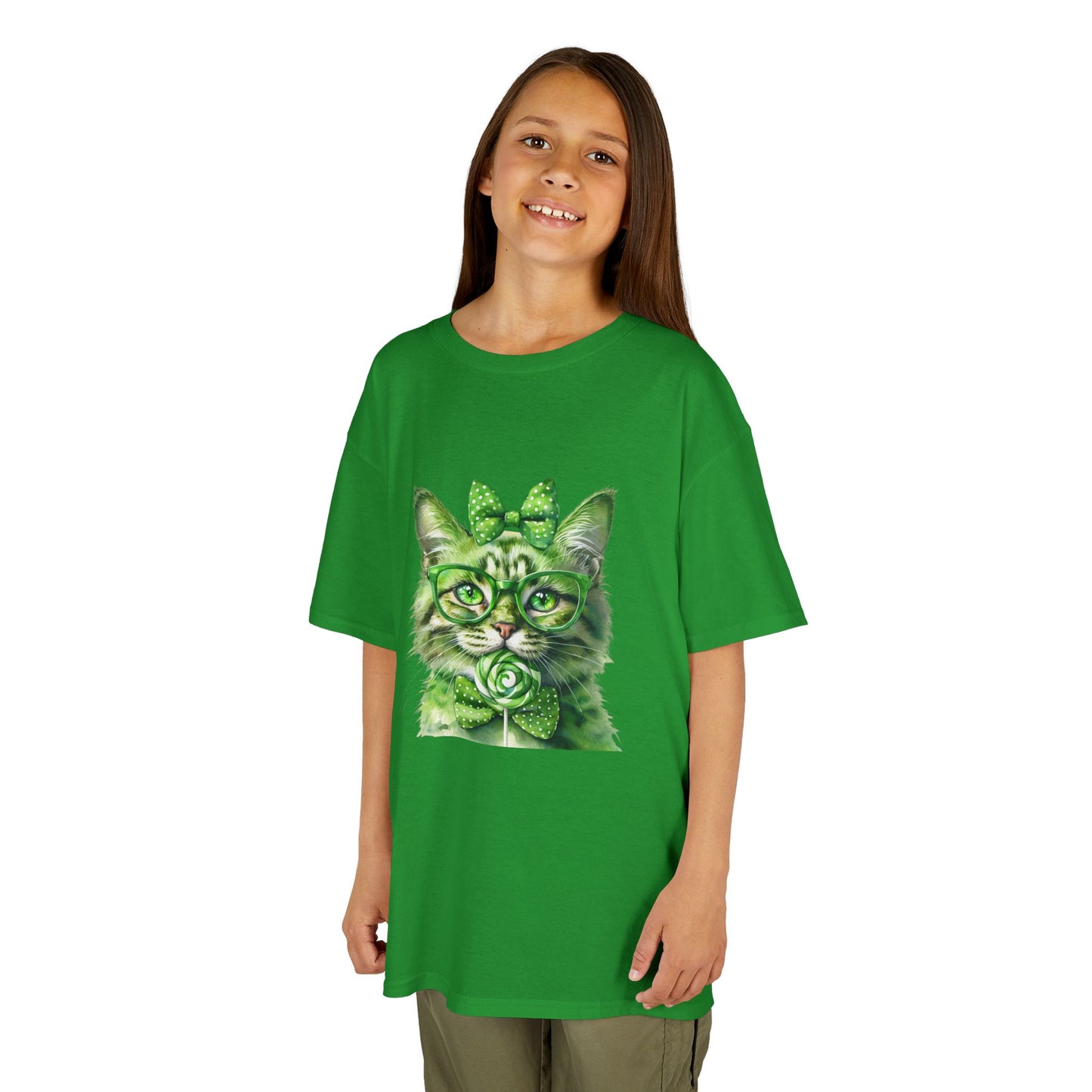 Purrfect Luck Kids Heavy Cotton™ Tee