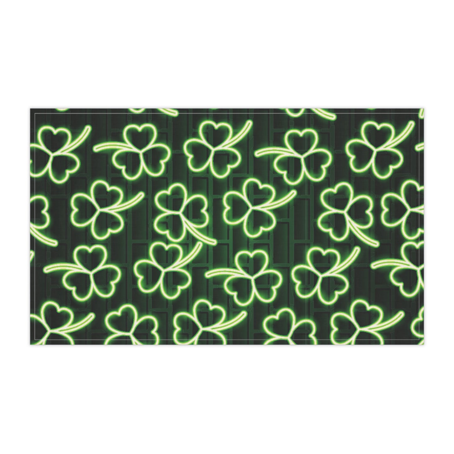 Neon Shamrock Tea Towels (cotton)