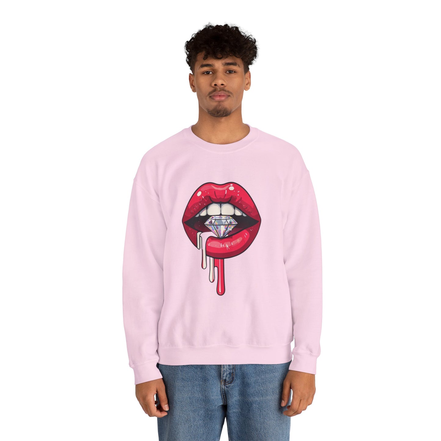 Bite the Diamond Unisex Heavy Blend™ Crewneck Sweatshirt