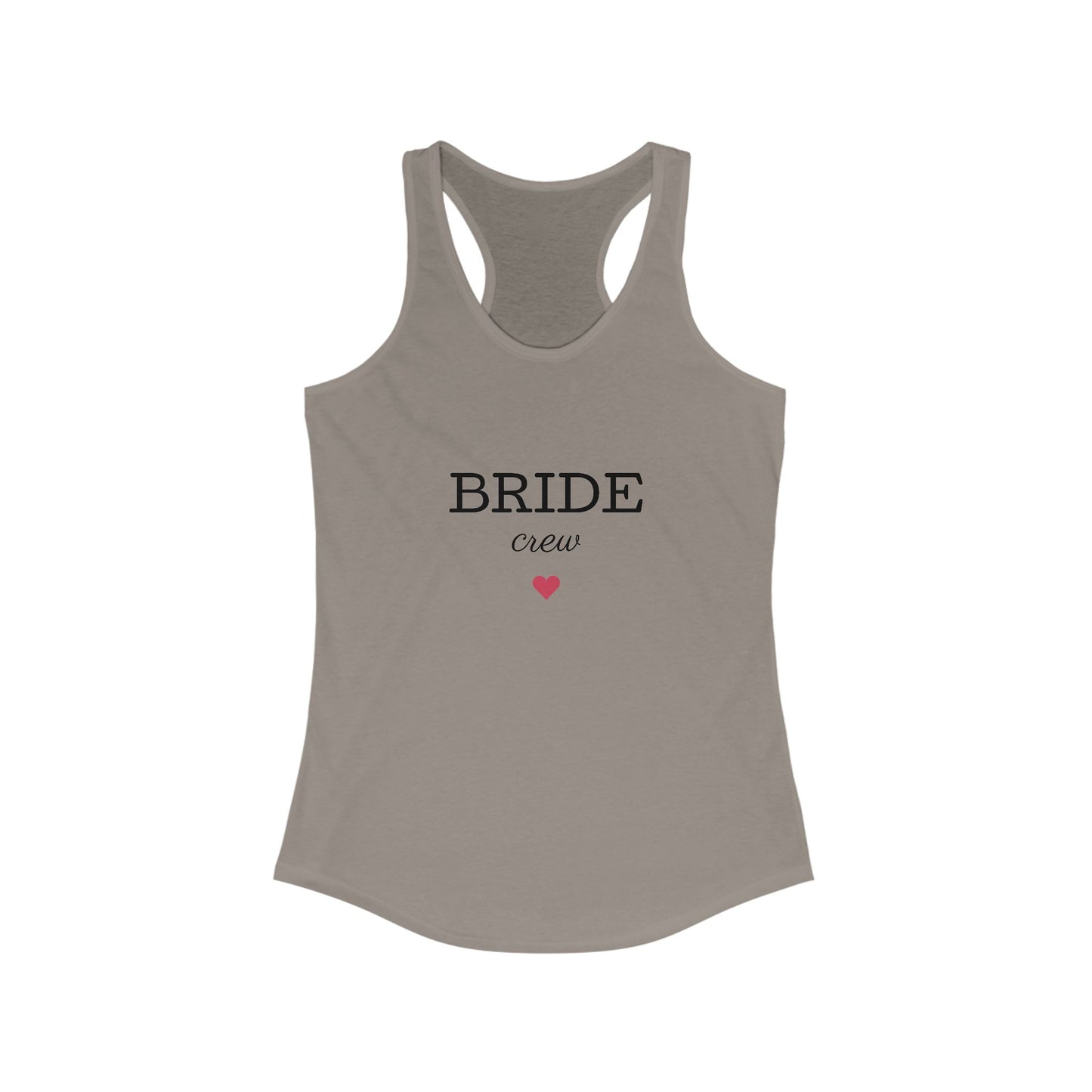 Bride Crew Women's Ideal Racerback Tank