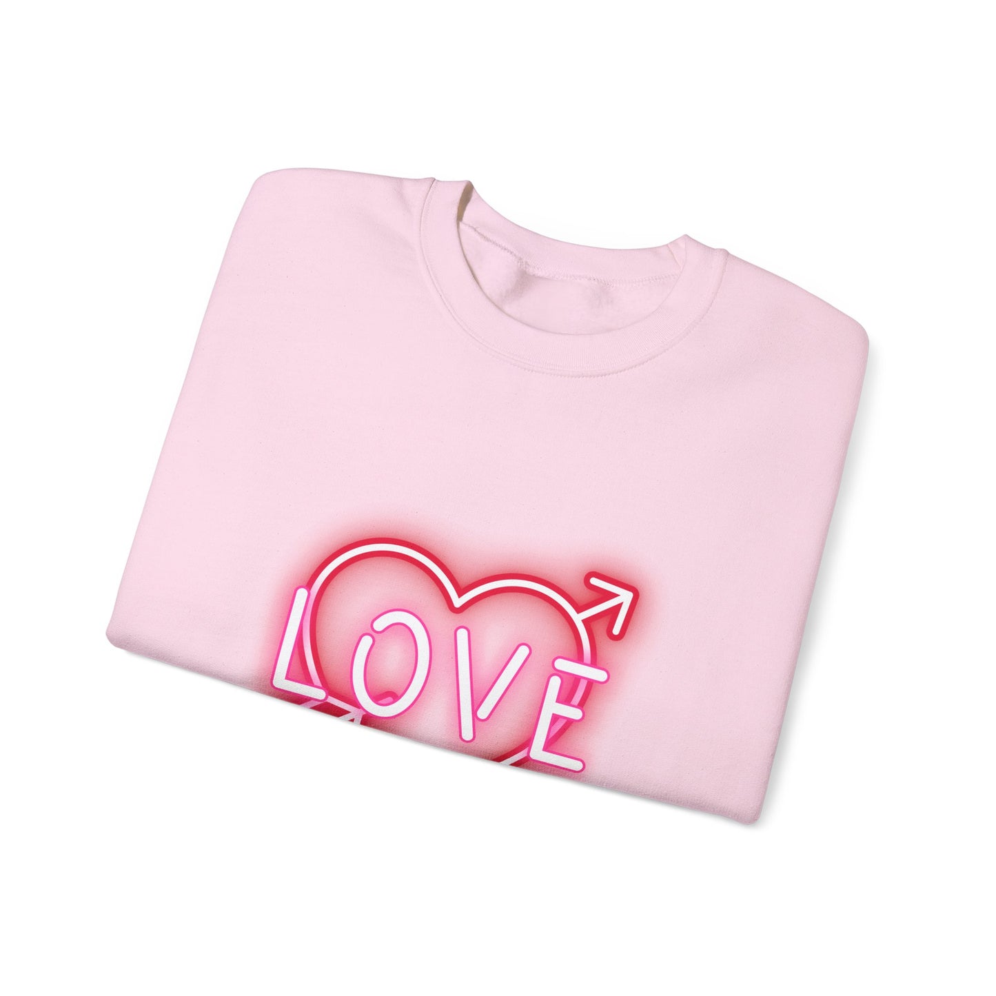 Neon Love Unisex Heavy Blend™ Crewneck Sweatshirt