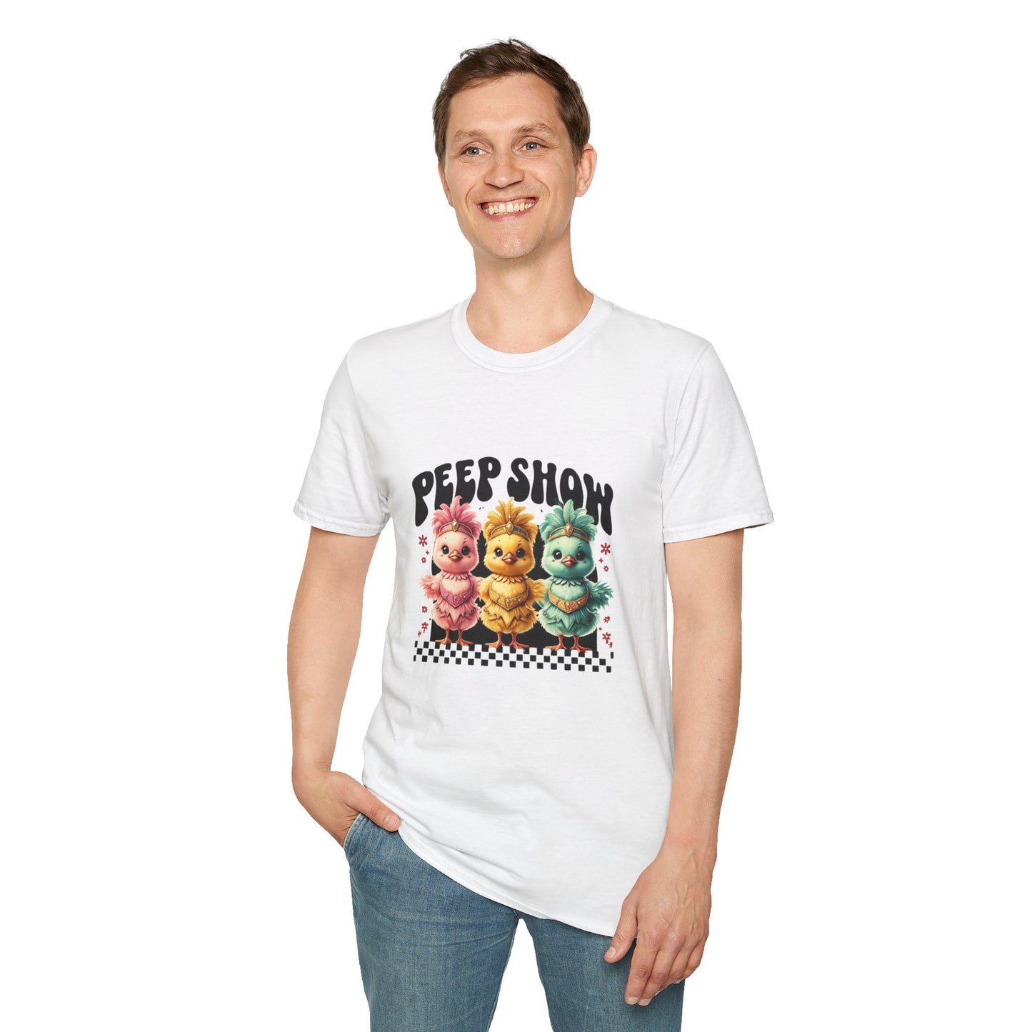 Peep Show Unisex Softstyle T-Shirt