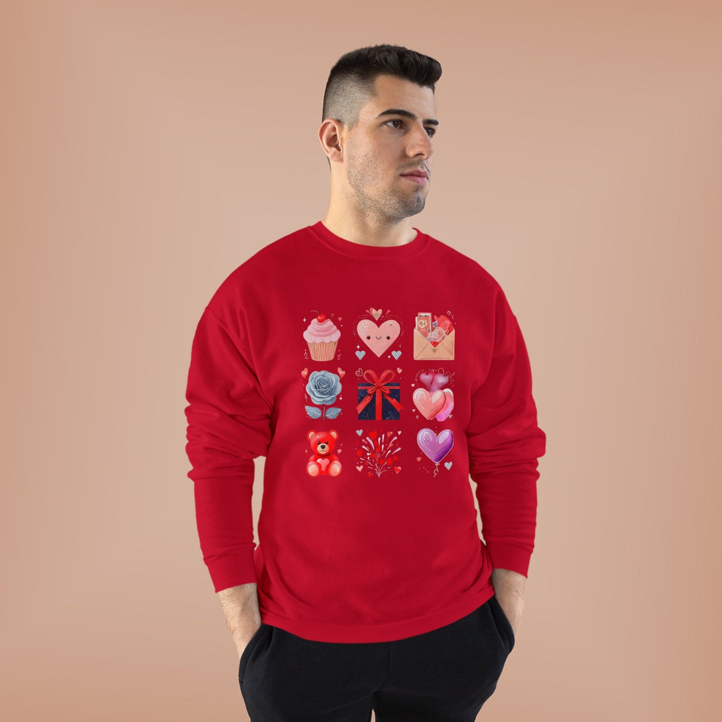 Valentine's Party Unisex EcoSmart® Crewneck Sweatshirt