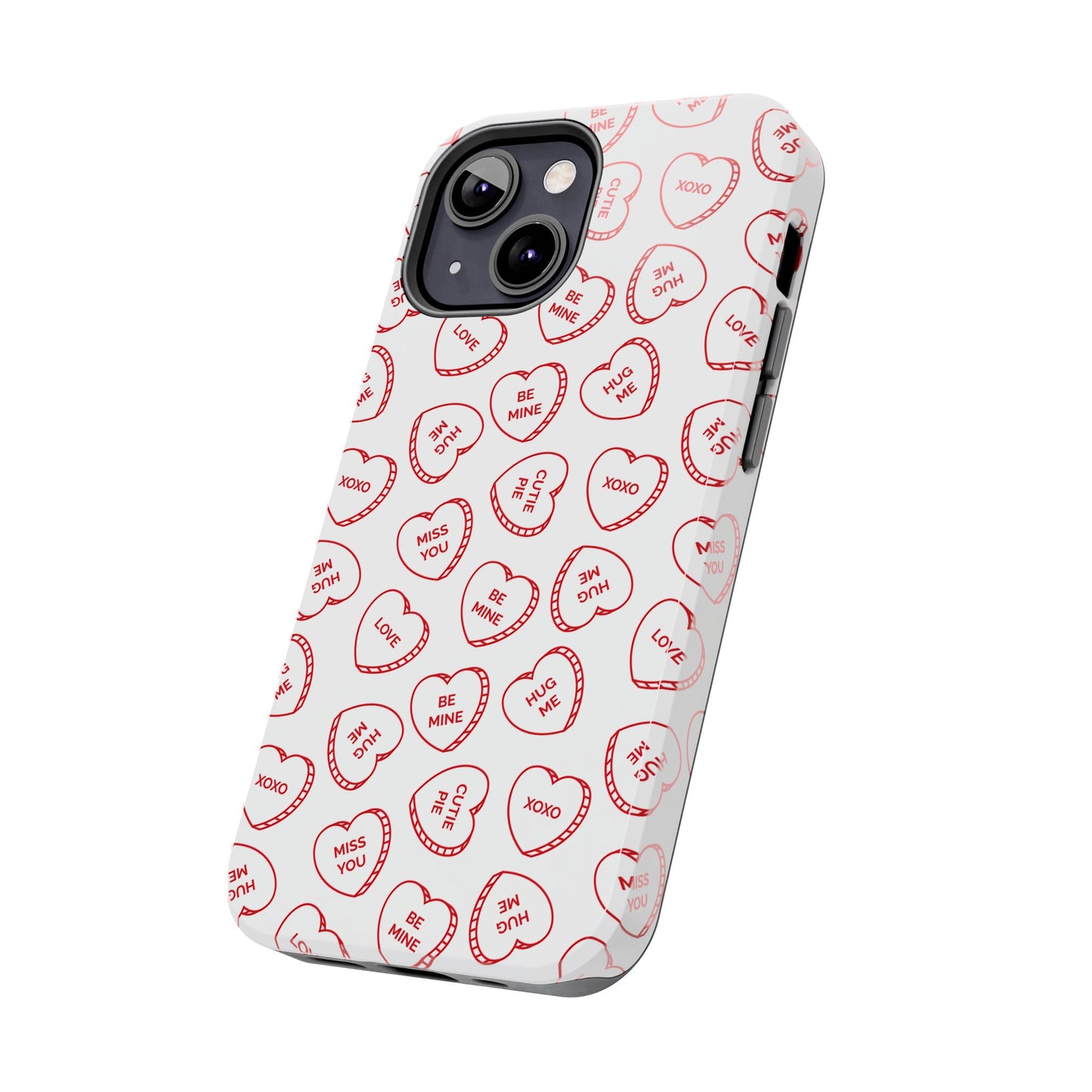 Candy Hearts Tough Phone Cases