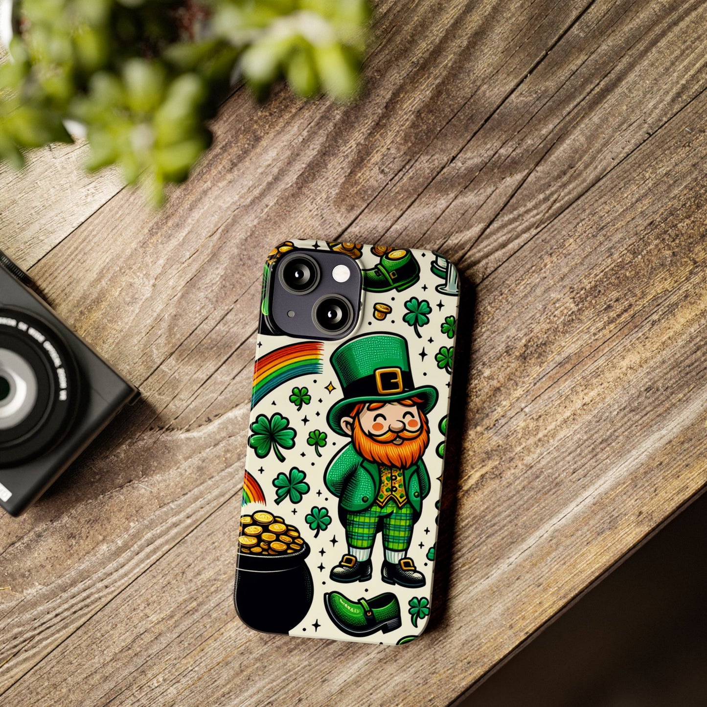 Feeling Extra Lucky Slim Phone Cases