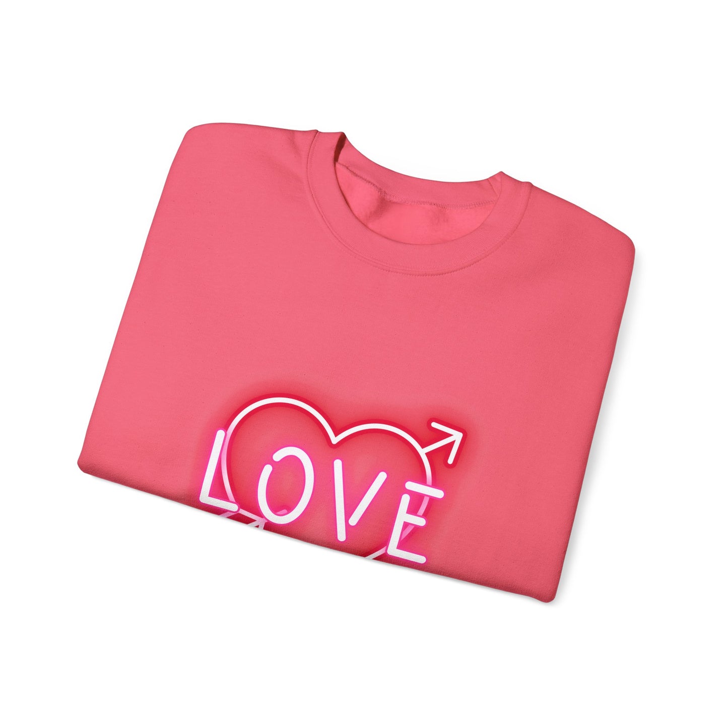 Neon Love Unisex Heavy Blend™ Crewneck Sweatshirt