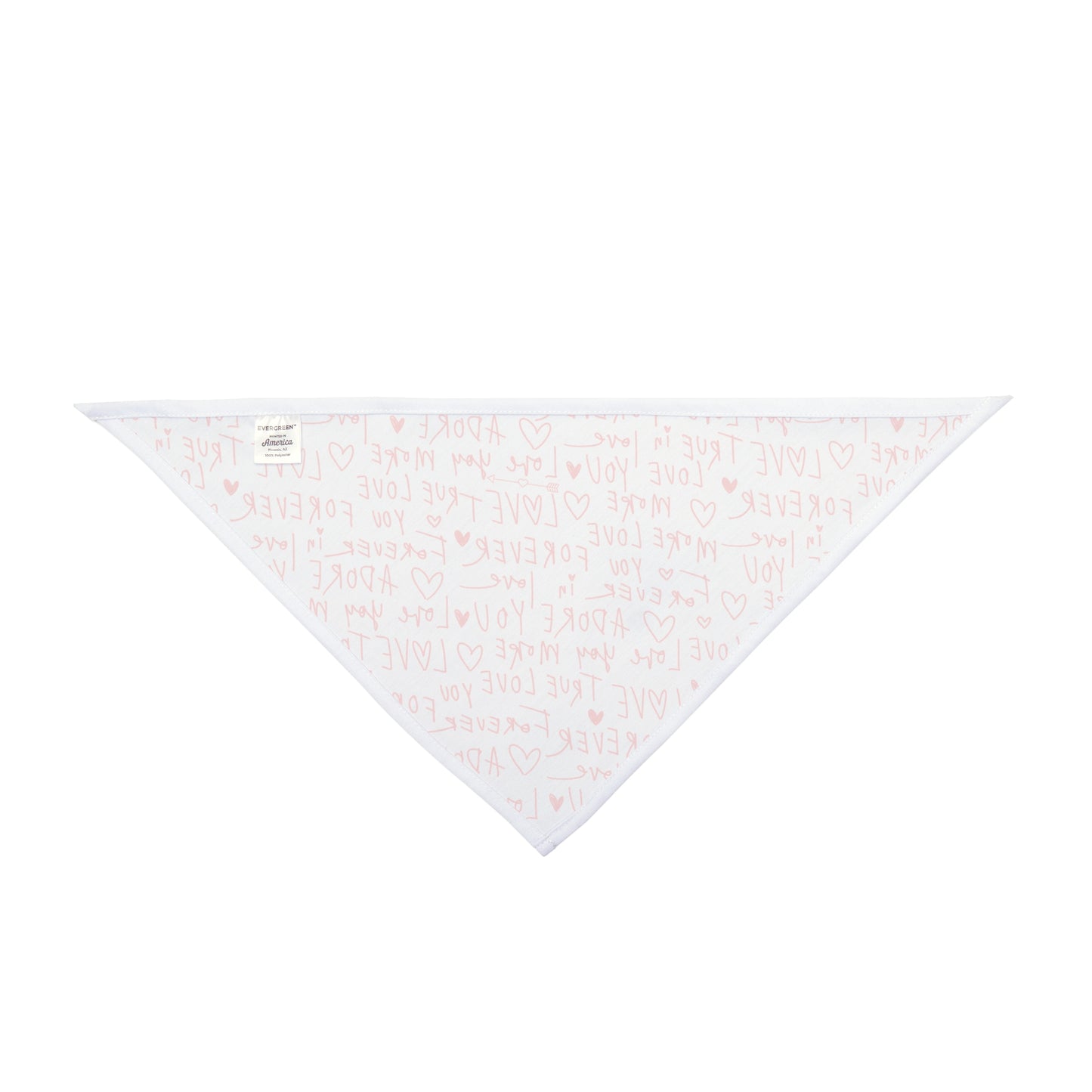 Love Forever Pet Bandana