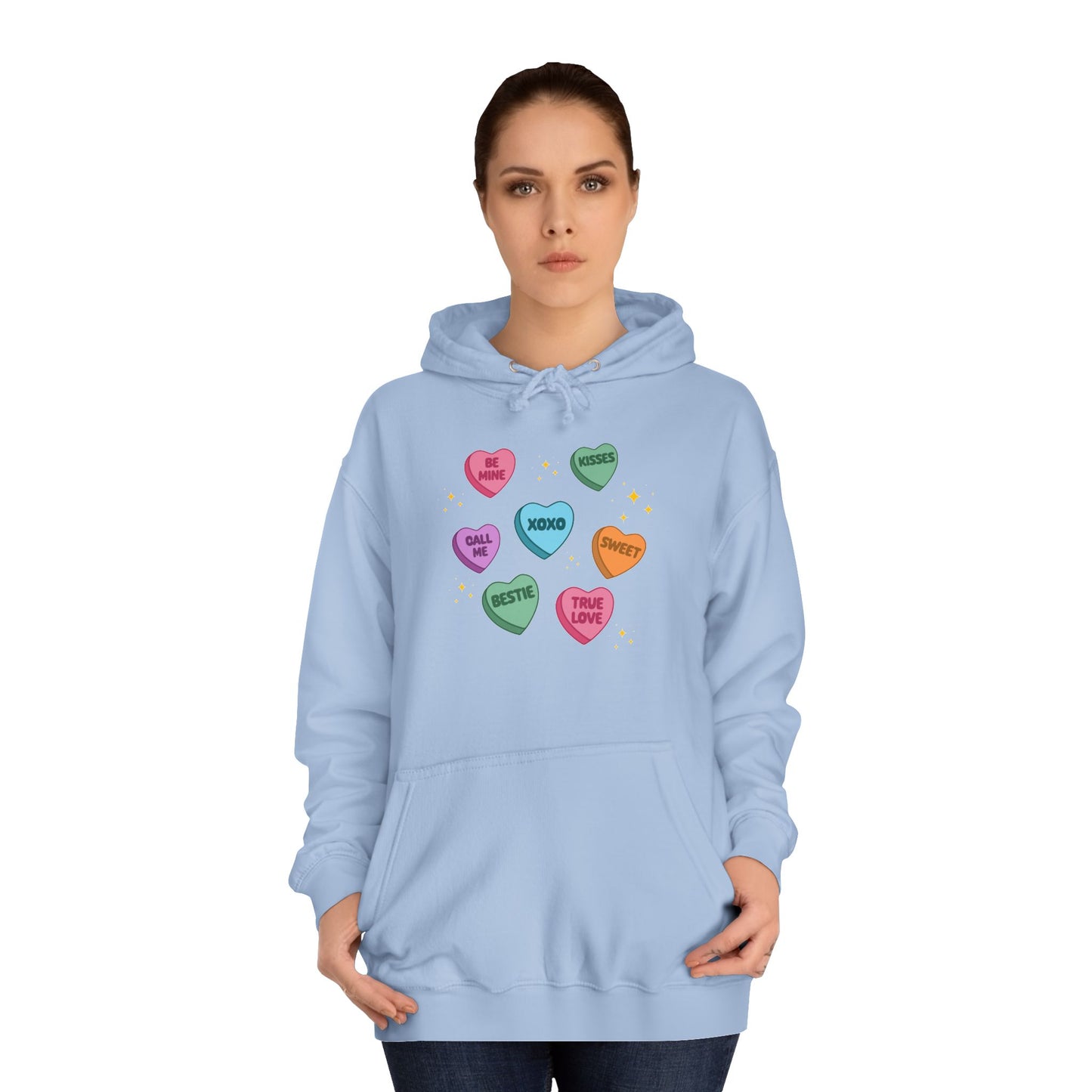 Sweet Conversations Unisex College Hoodie