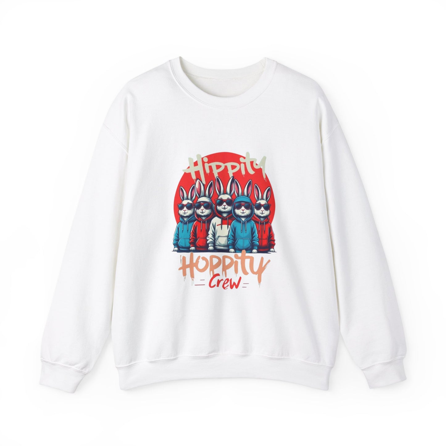 Hippity Hoppity Crew Unisex Heavy Blend™ Crewneck Sweatshirt