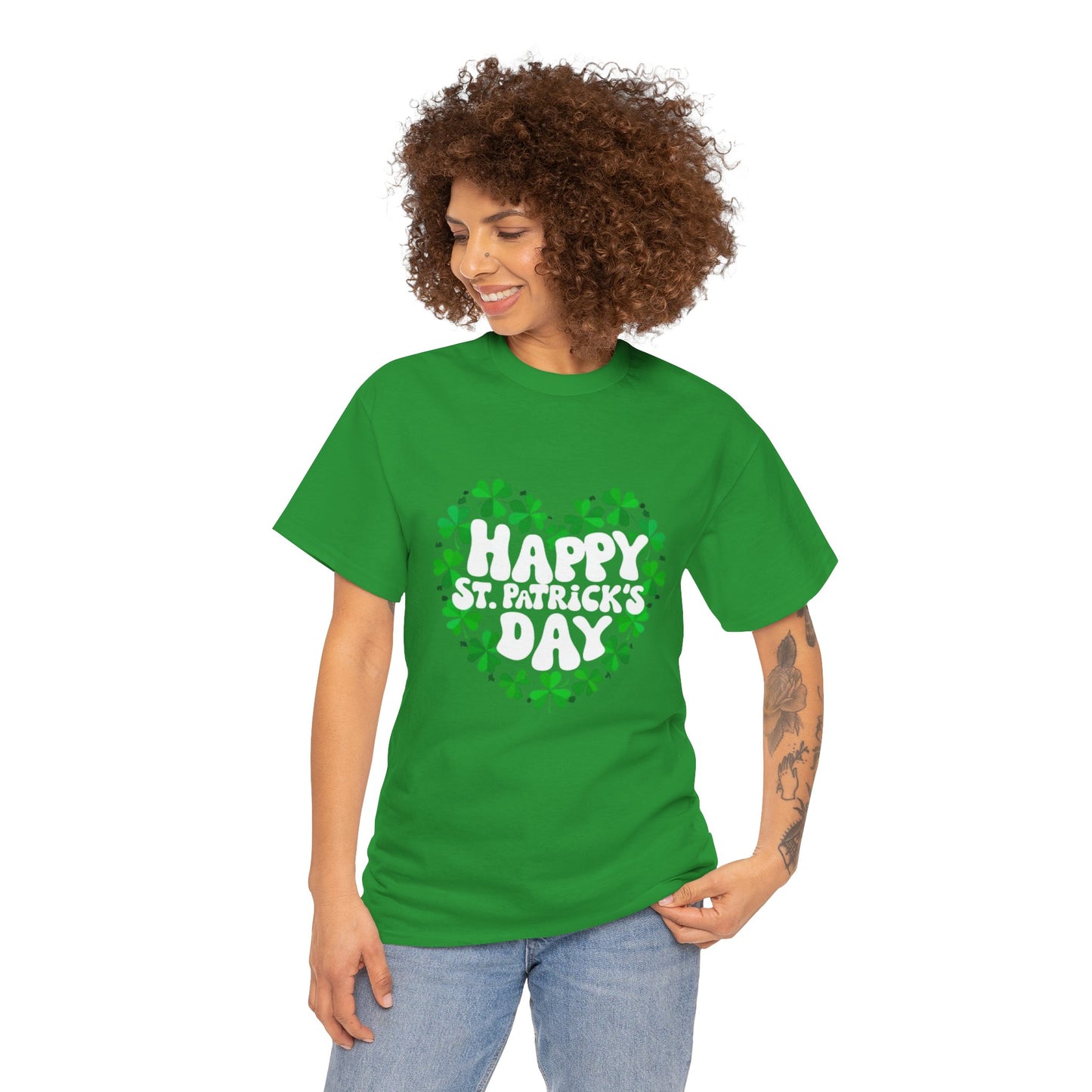 Shamrock Star Unisex Heavy Cotton Tee