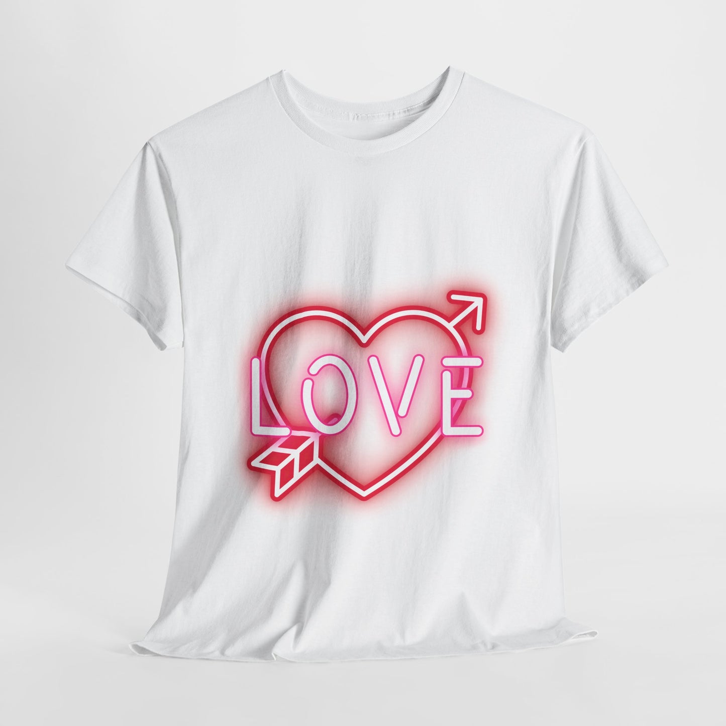 Neon Love Unisex Heavy Cotton Tee