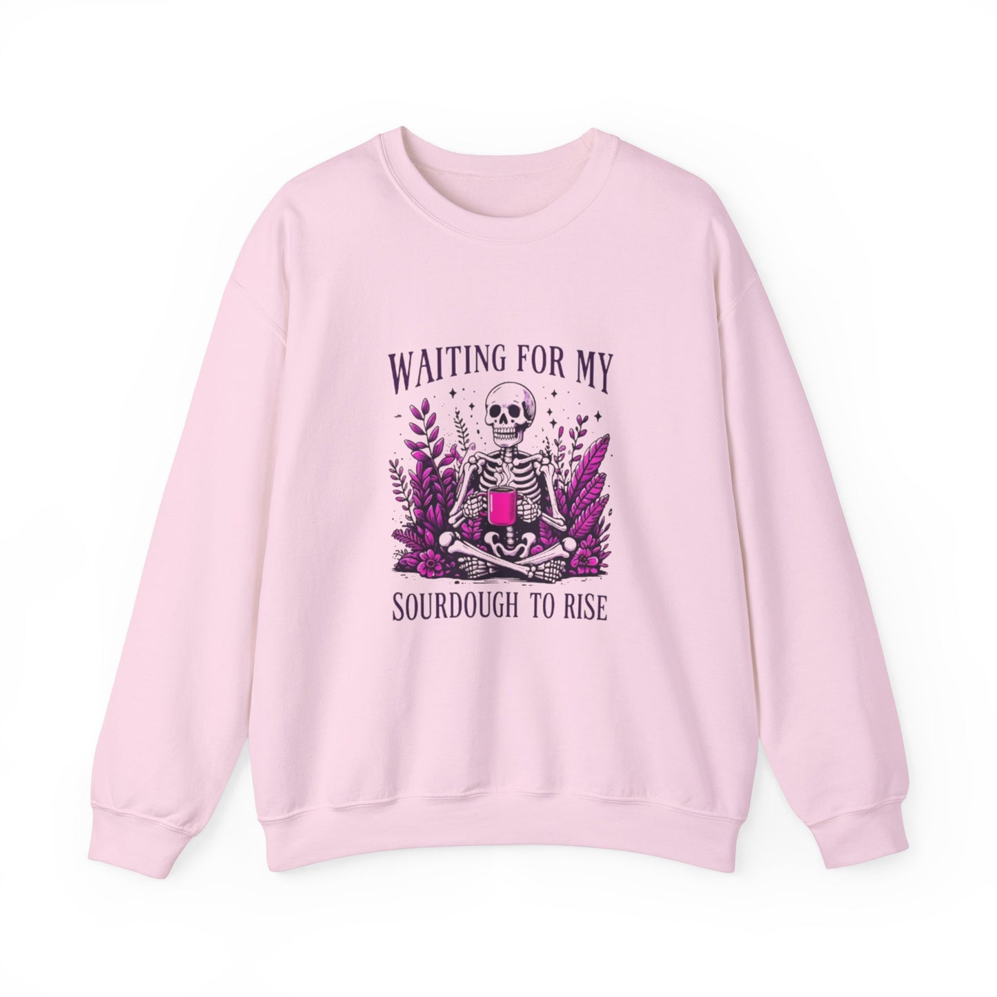 Waiting For My Sourdough Unisex Heavy Blend™ Crewneck Sweatshirt