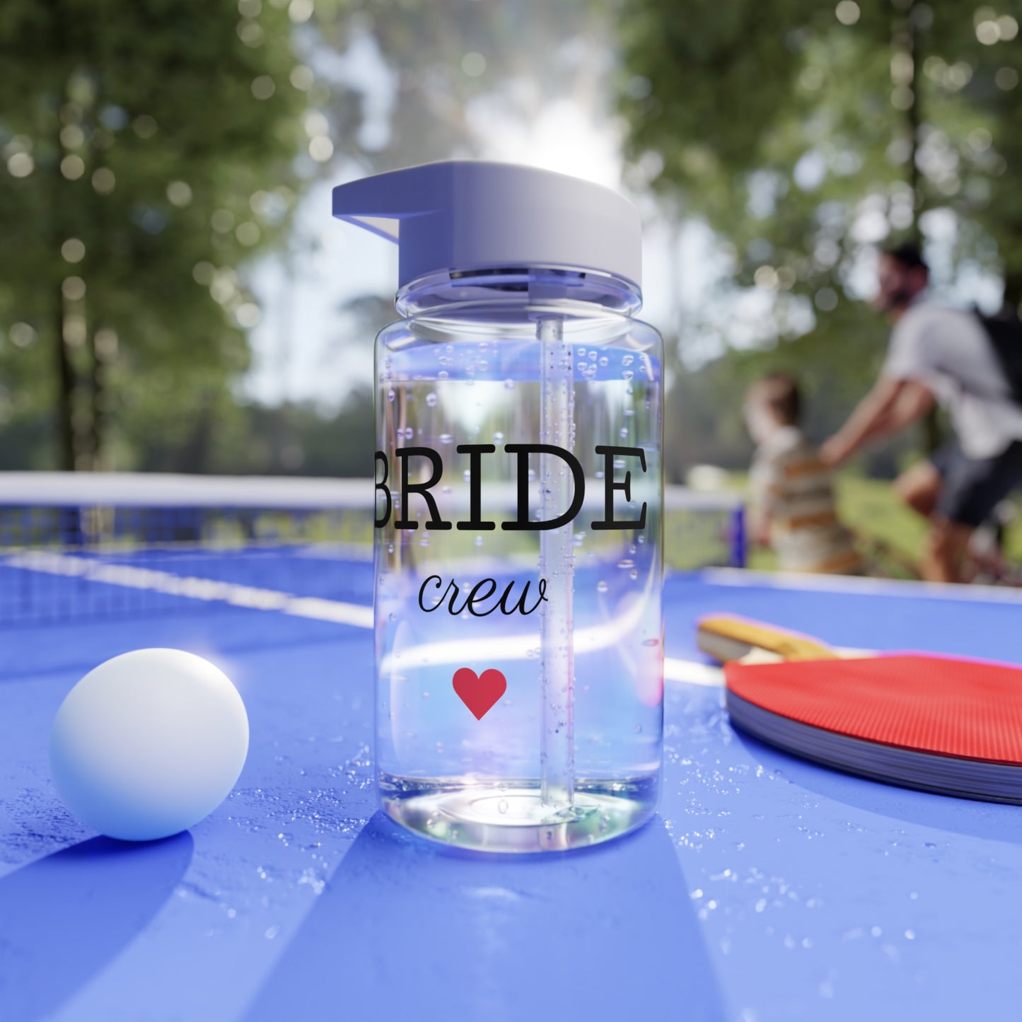 Bride Crew Tritan Water Bottle