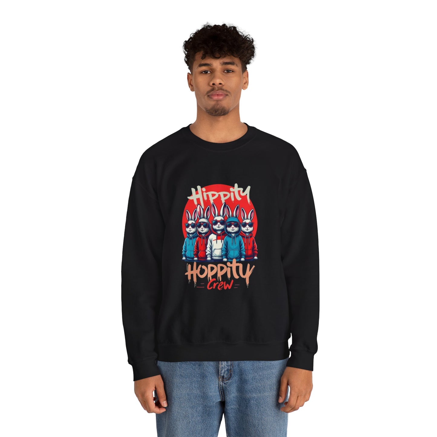 Hippity Hoppity Crew Unisex Heavy Blend™ Crewneck Sweatshirt