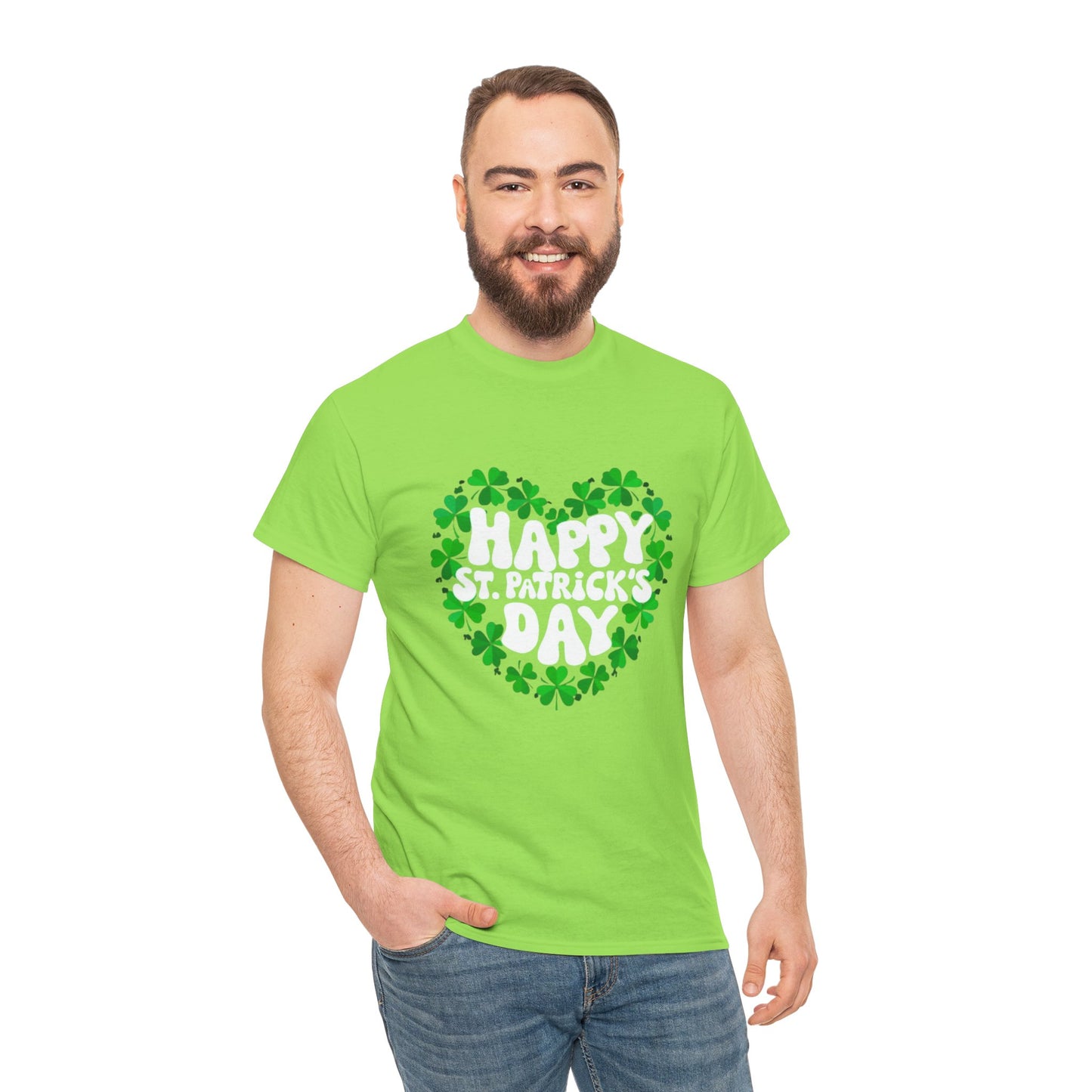 Shamrock Star Unisex Heavy Cotton Tee