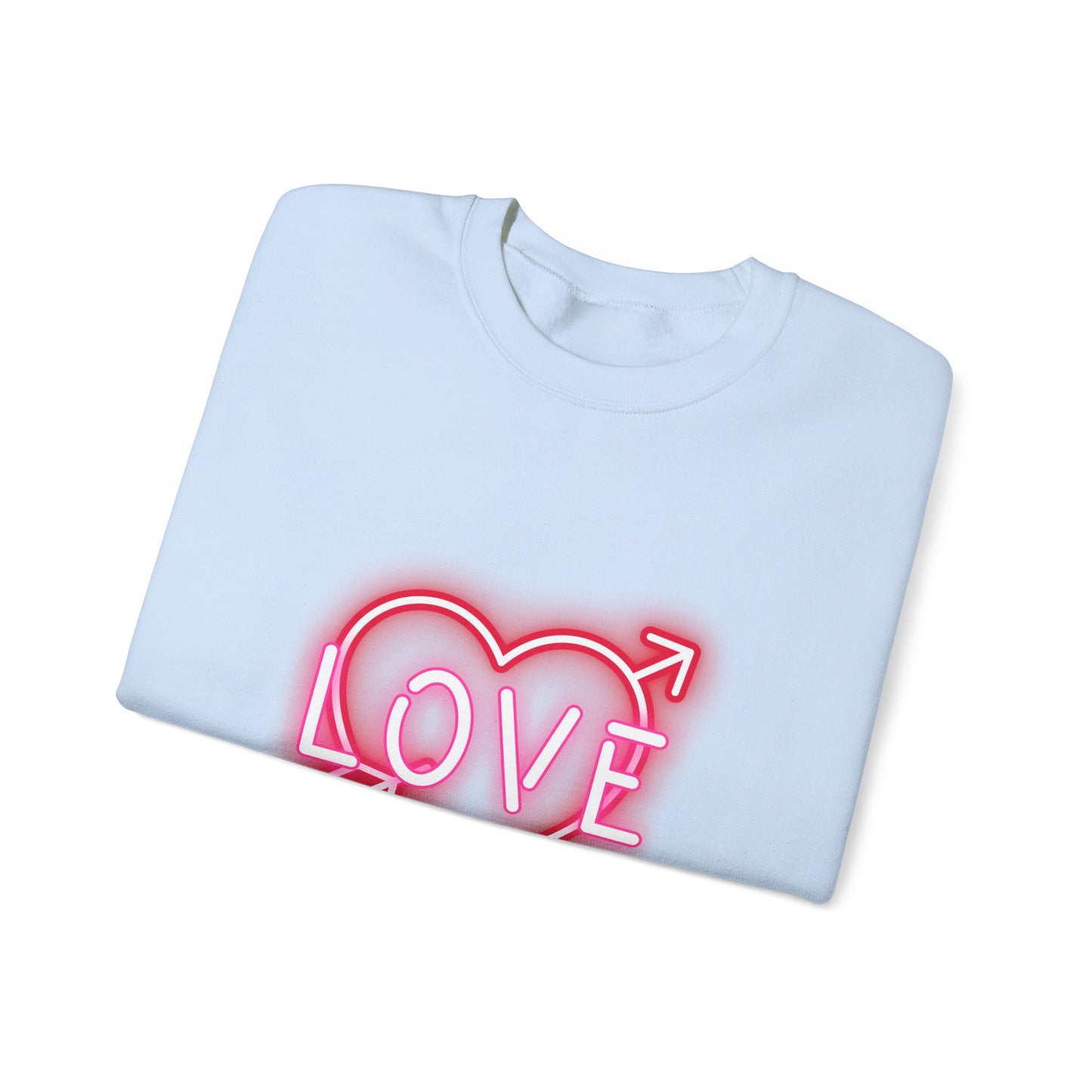 Neon Love Unisex Heavy Blend™ Crewneck Sweatshirt