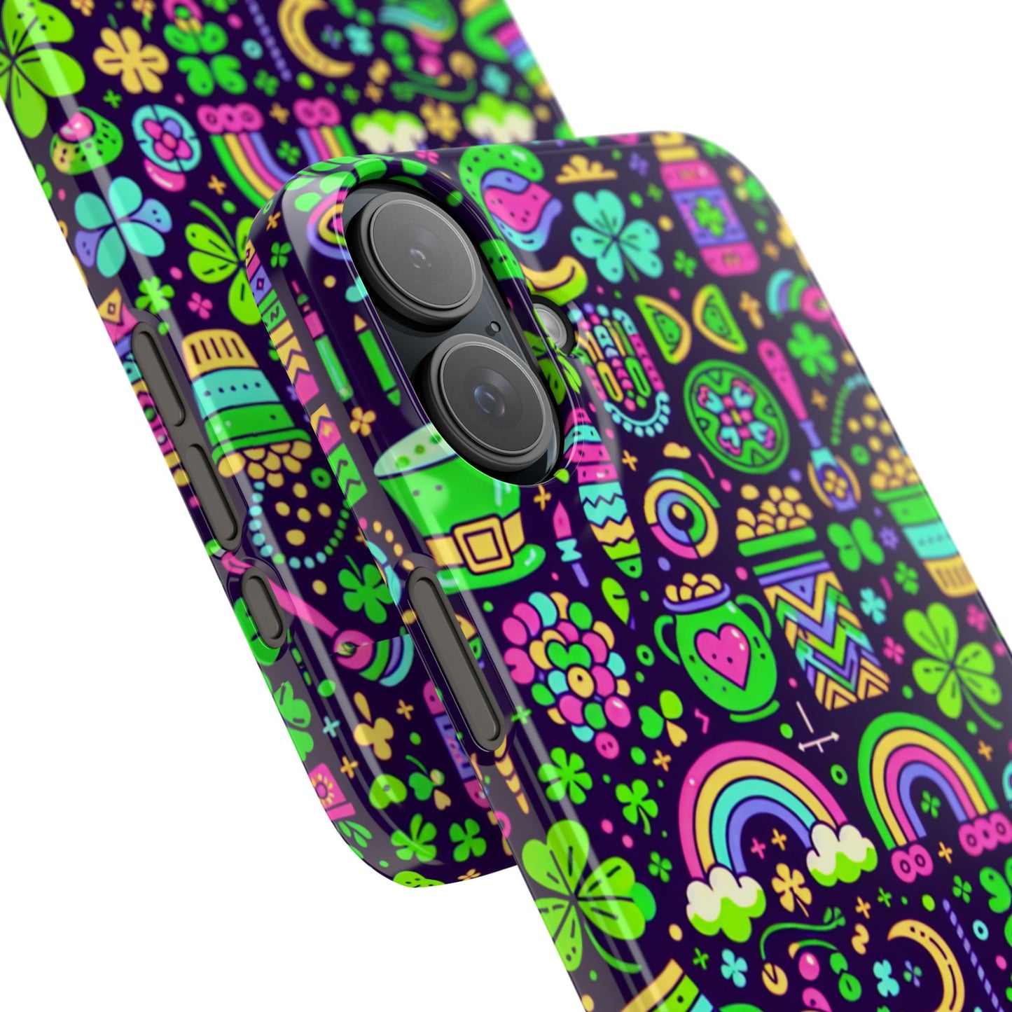 Day-Glo Clover Slim Phone Cases