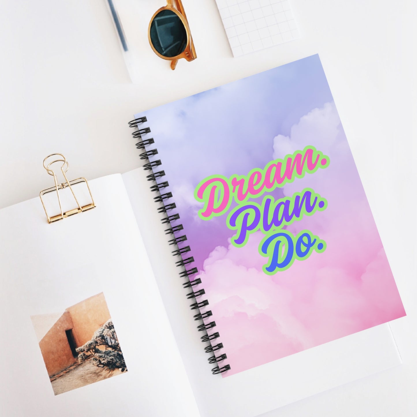 Dream. Plan. Do. Spiral Notebook - Ruled Line