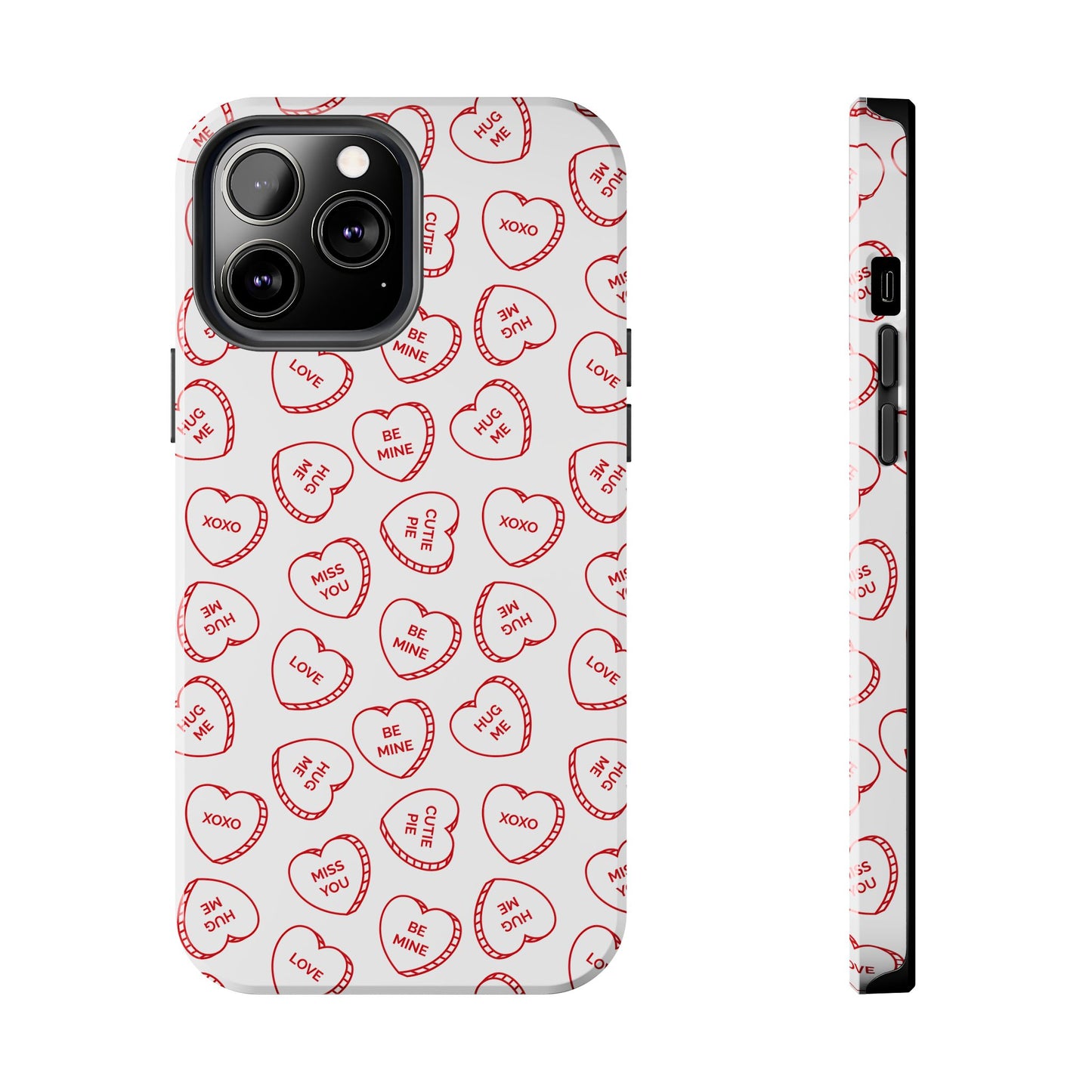 Candy Hearts Tough Phone Cases