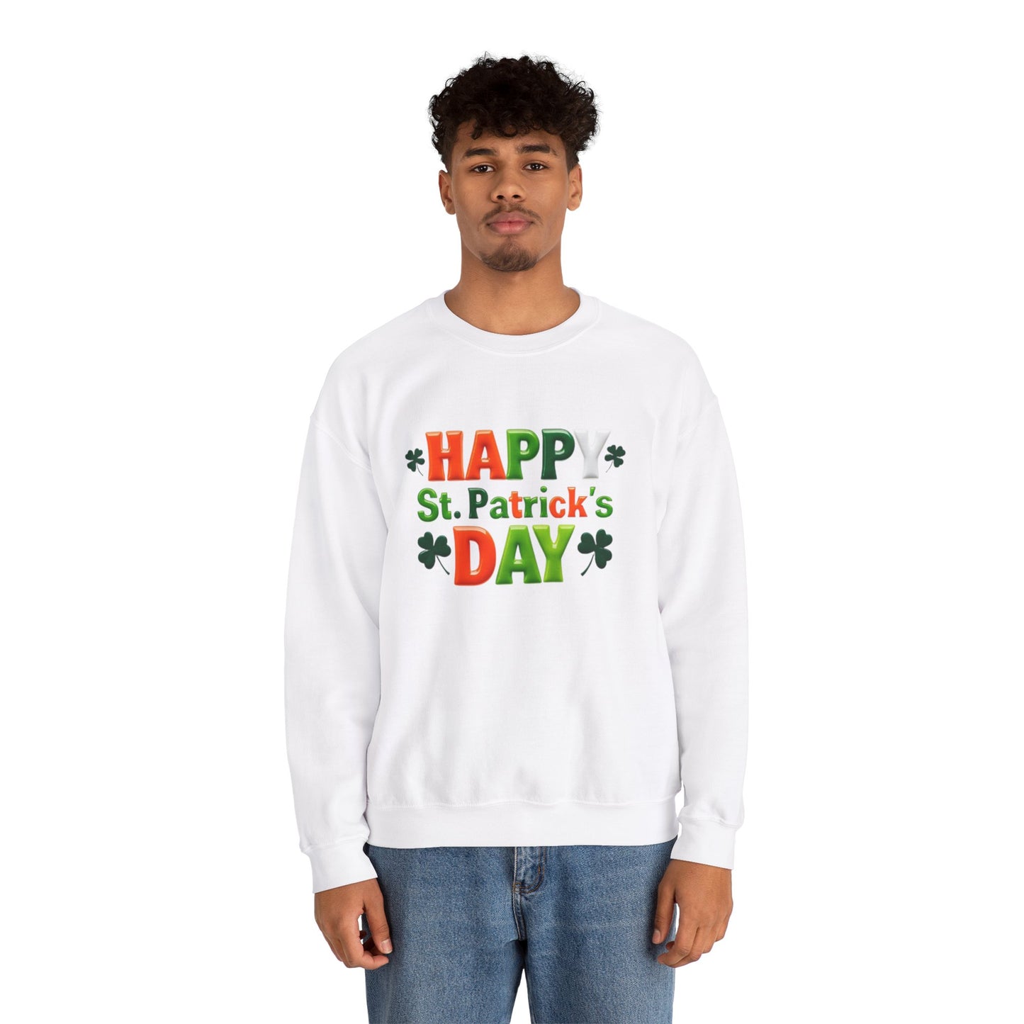 St. Patty Vibes Unisex Heavy Blend™ Crewneck Sweatshirt